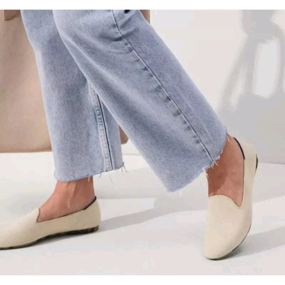Classic Women's Cream Slip-On Flats